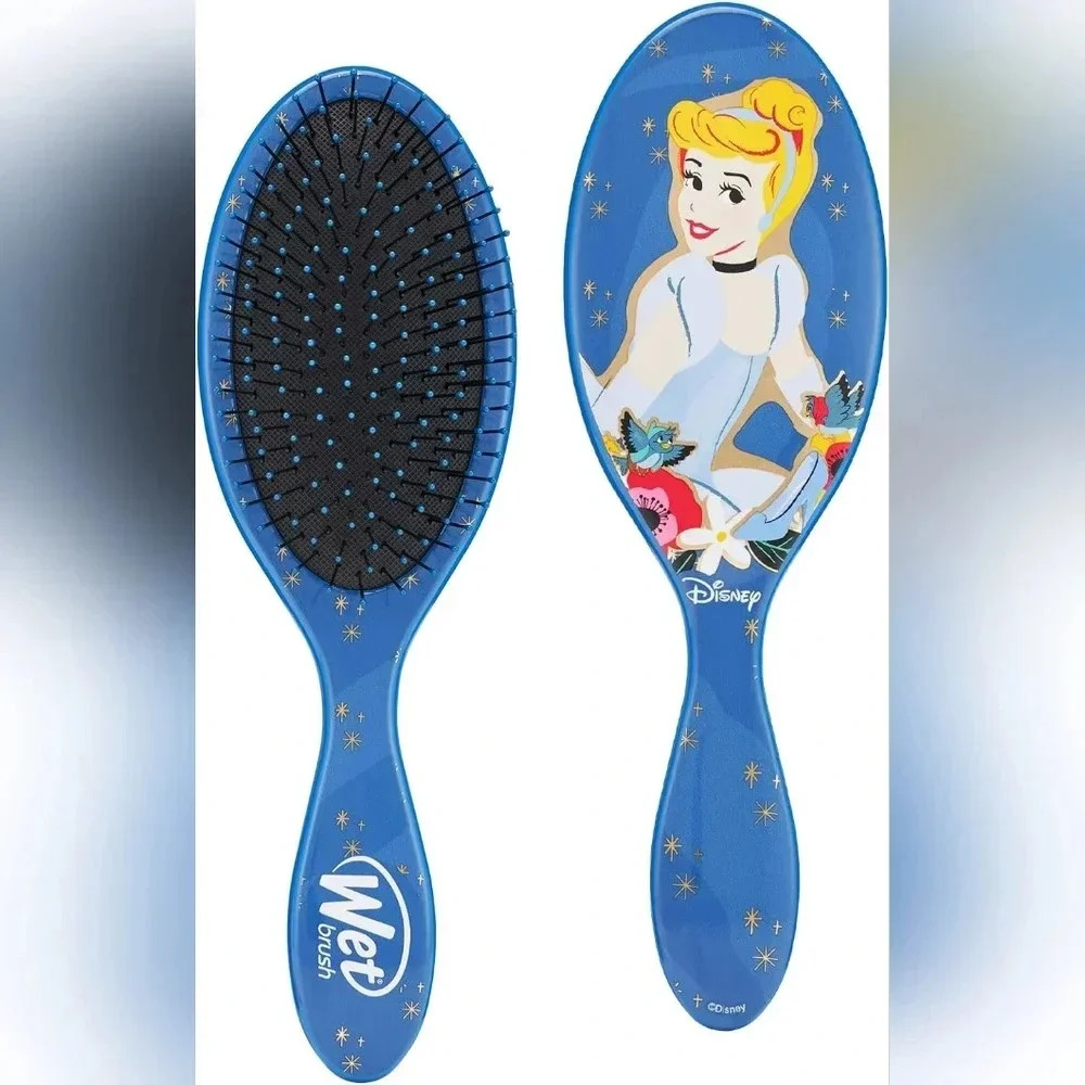 ⚡Wet Brush Original Detangler Brush Cinderella, Disney Princess limited